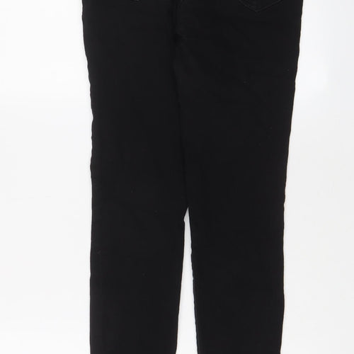 Gap Womens Black Cotton Skinny Jeans Size 12 L29 in Regular Zip