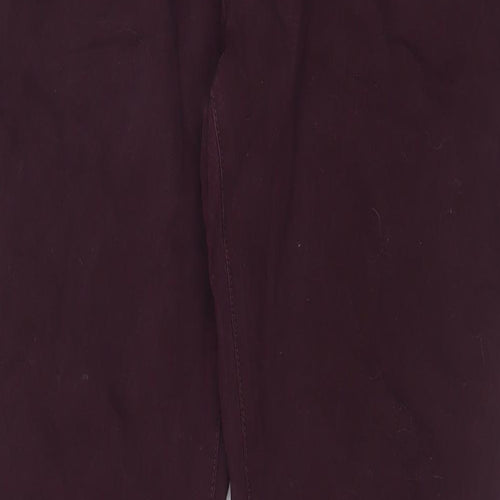 NEXT Mens Purple Cotton Skinny Jeans Size 36 in L33 in Regular Zip - Long Leg, Pockets