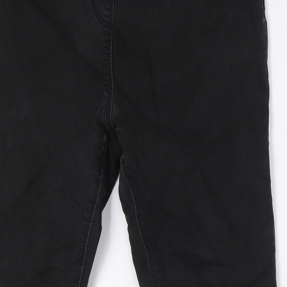 NEXT Womens Black Cotton Jegging Jeans Size 12 L29 in Regular