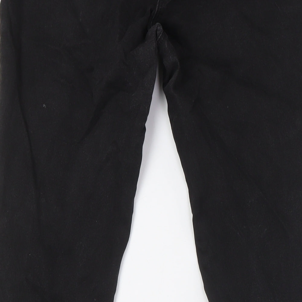 NEXT Womens Black Cotton Jegging Jeans Size 12 L29 in Regular