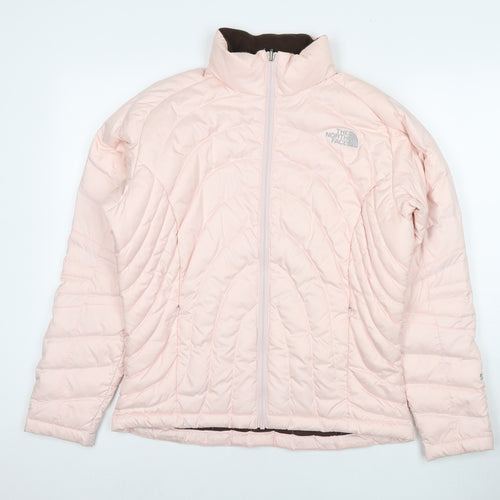 The North Face Womens Pink Jacket Size M Zip