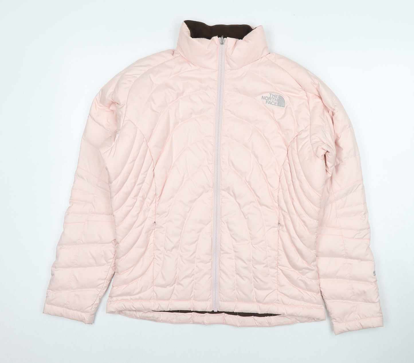 The North Face Womens Pink Jacket Size M Zip