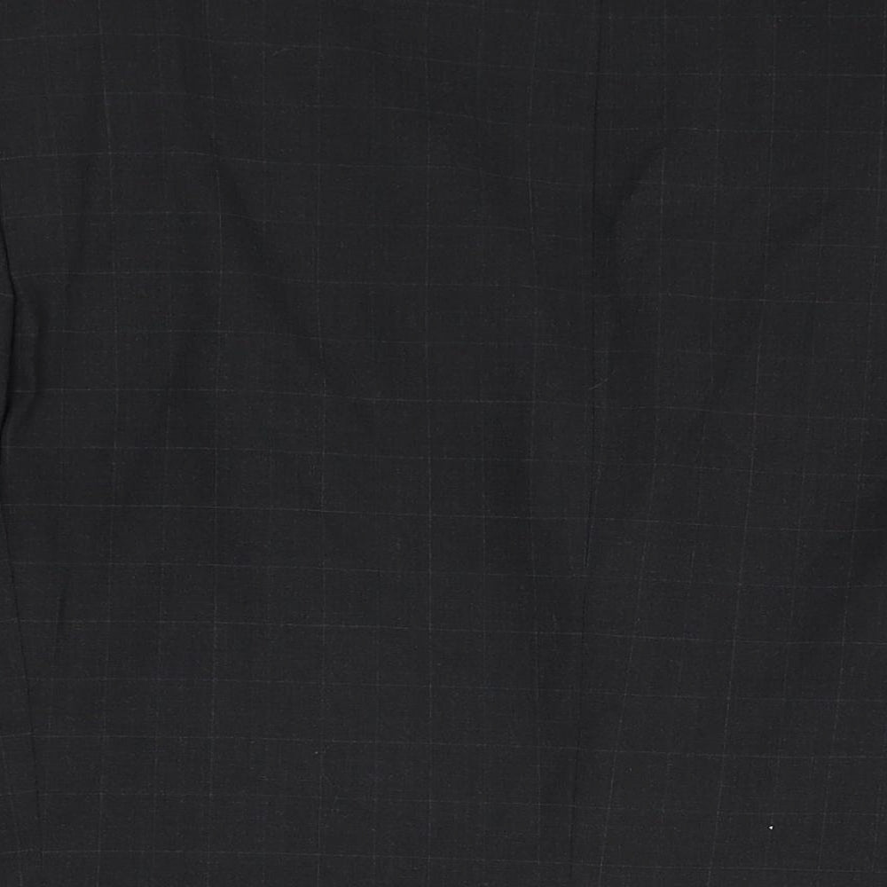 Marks and Spencer Mens Black Polyester Jacket Suit Jacket Size 44 Regular