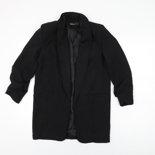 Boohoo Womens Black Jacket Blazer Size S