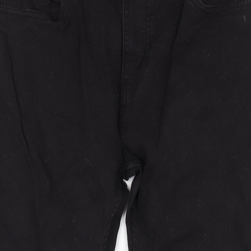 Denim & Co. Mens Black Cotton Skinny Jeans Size 36 in L30 in Regular Zip