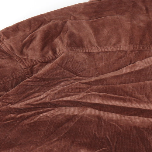 Uniqlo Womens Brown Jacket Size M Button