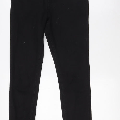 ASOS Mens Black Cotton Skinny Jeans Size 30 in L29 in Regular Button