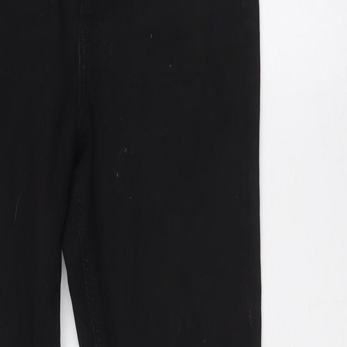 ASOS Mens Black Cotton Skinny Jeans Size 30 in L29 in Regular Button