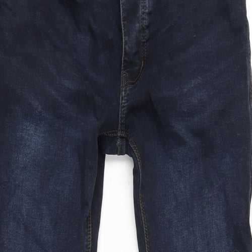 Denim & Co. Mens Blue Cotton Blend Skinny Jeans Size 30 in L30 in Regular Zip