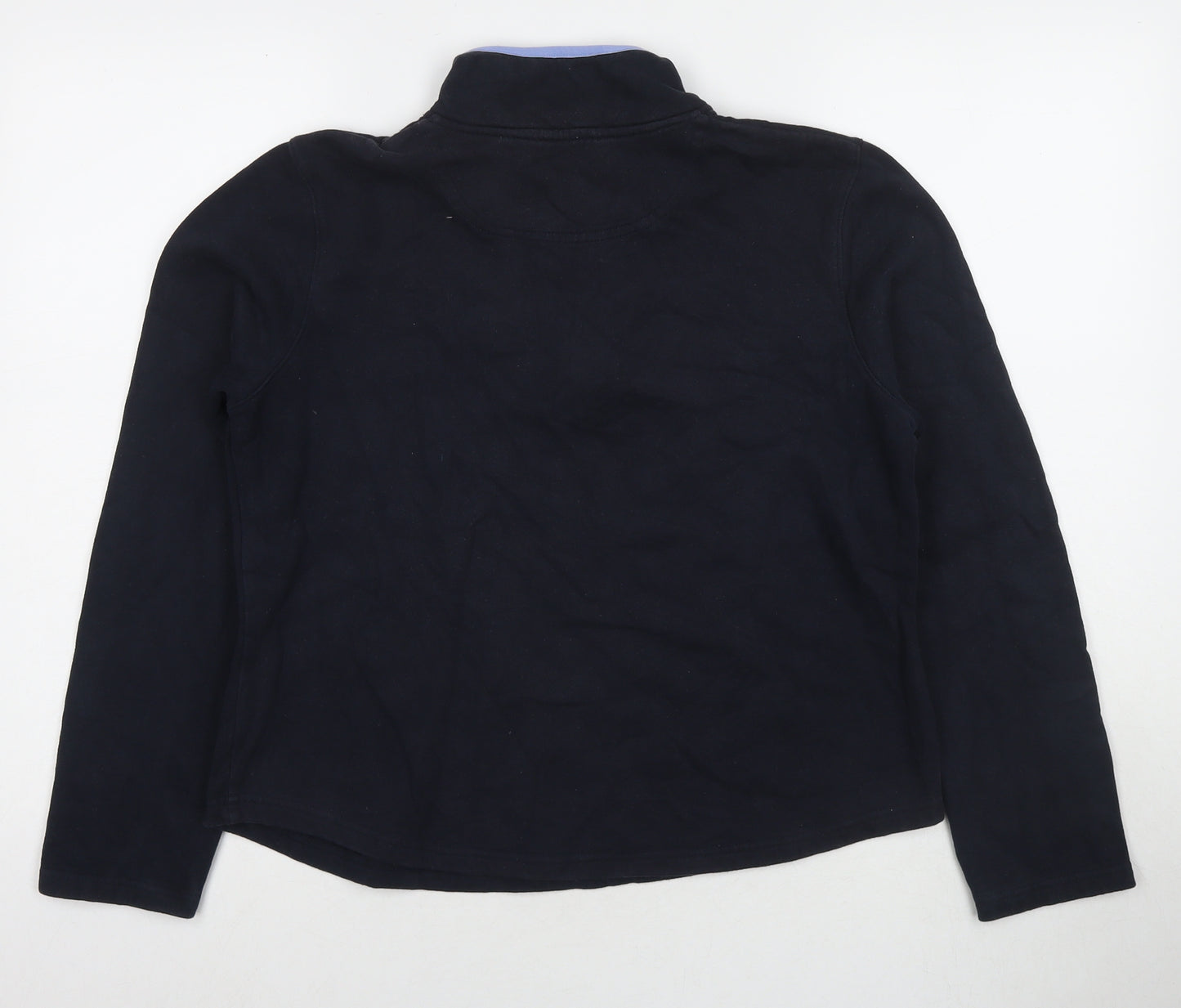 Maine Womens Blue Cotton Pullover Sweatshirt Size 12 Pullover