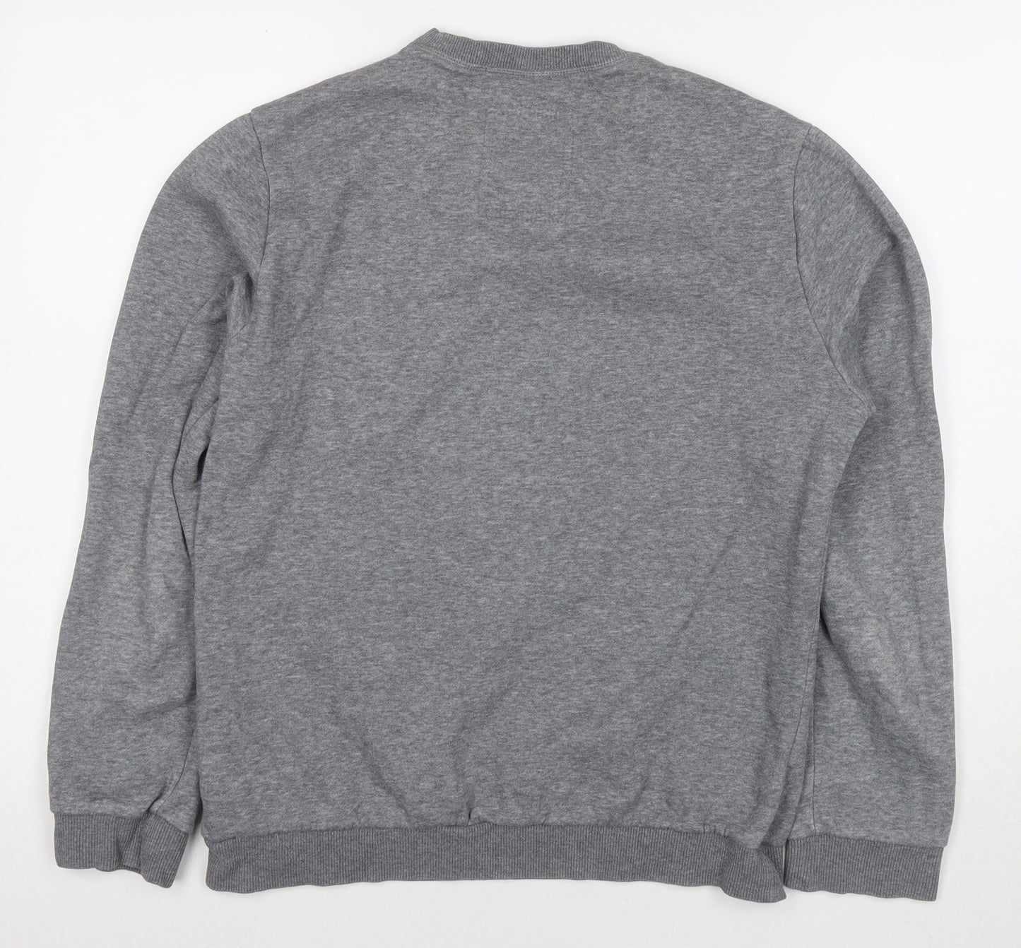 DOMYOS Womens Grey Polyester Pullover Sweatshirt Size M Pullover