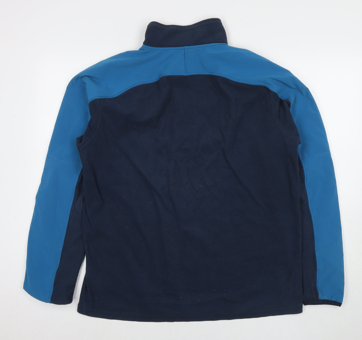 The North Face Mens Blue Polyester Pullover Sweatshirt Size L