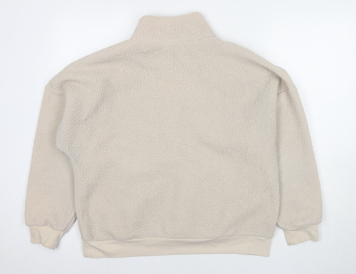 Dunnes Stores Womens Beige Polyester Pullover Sweatshirt Size M Pullover