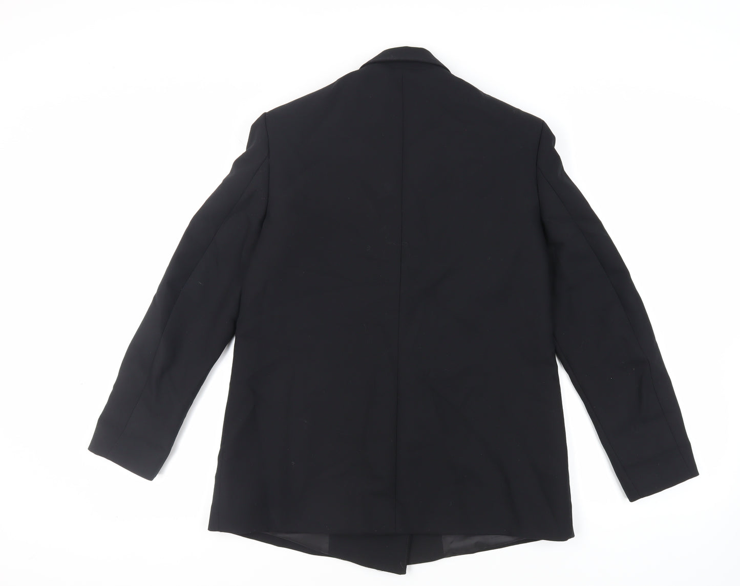 Zara Womens Black Jacket Blazer Size S Button