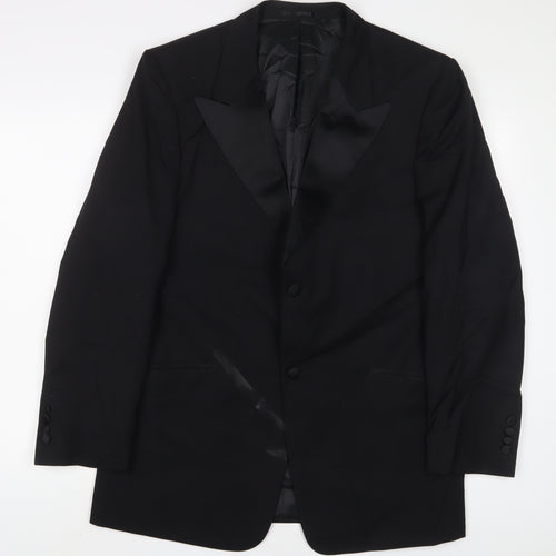 Taylor & Wright Mens Black Polyester Jacket Suit Jacket Size 42 Regular