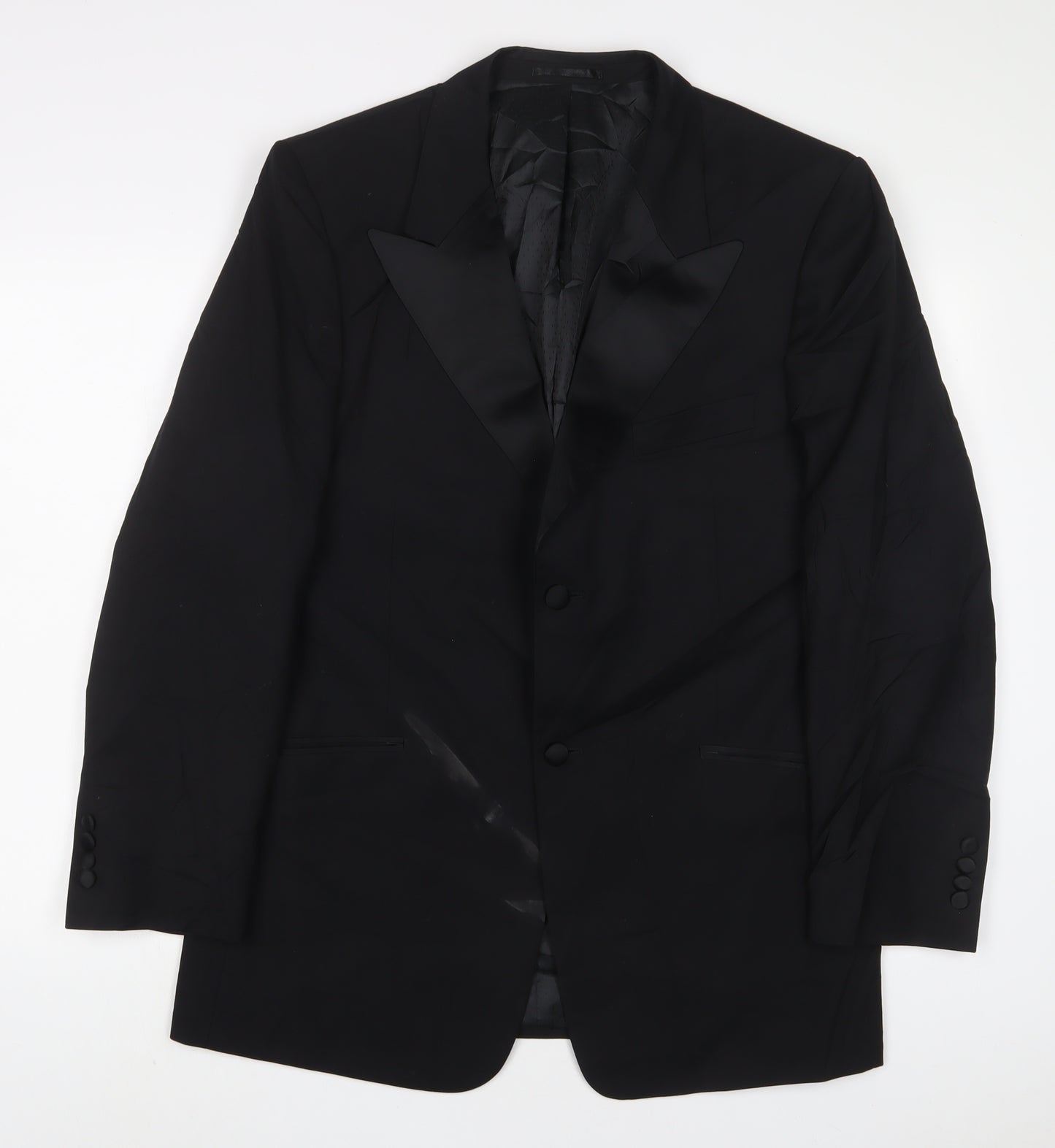 Taylor & Wright Mens Black Polyester Jacket Suit Jacket Size 42 Regular