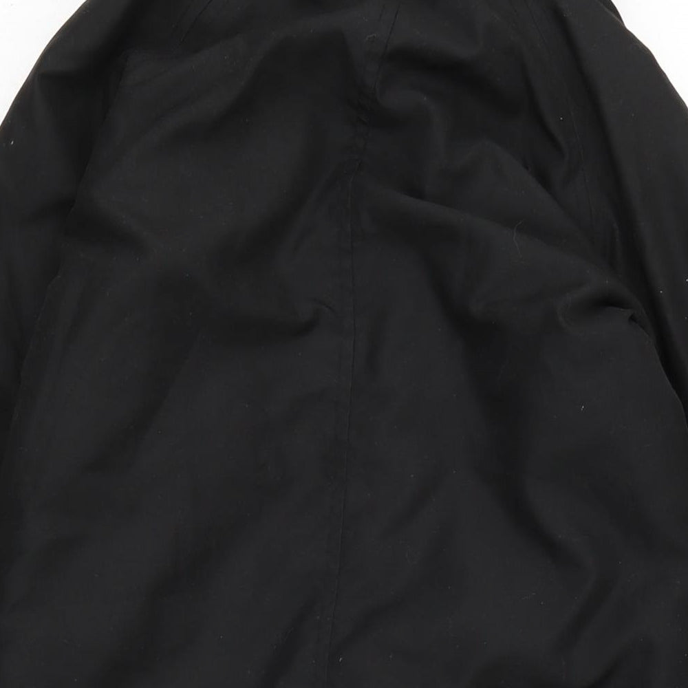 Bench Womens Black Quilted Coat Size S Zip