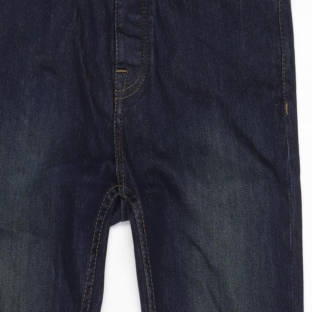 Denim & Co. Mens Blue Cotton Blend Skinny Jeans Size 30 in L29 in Regular Button