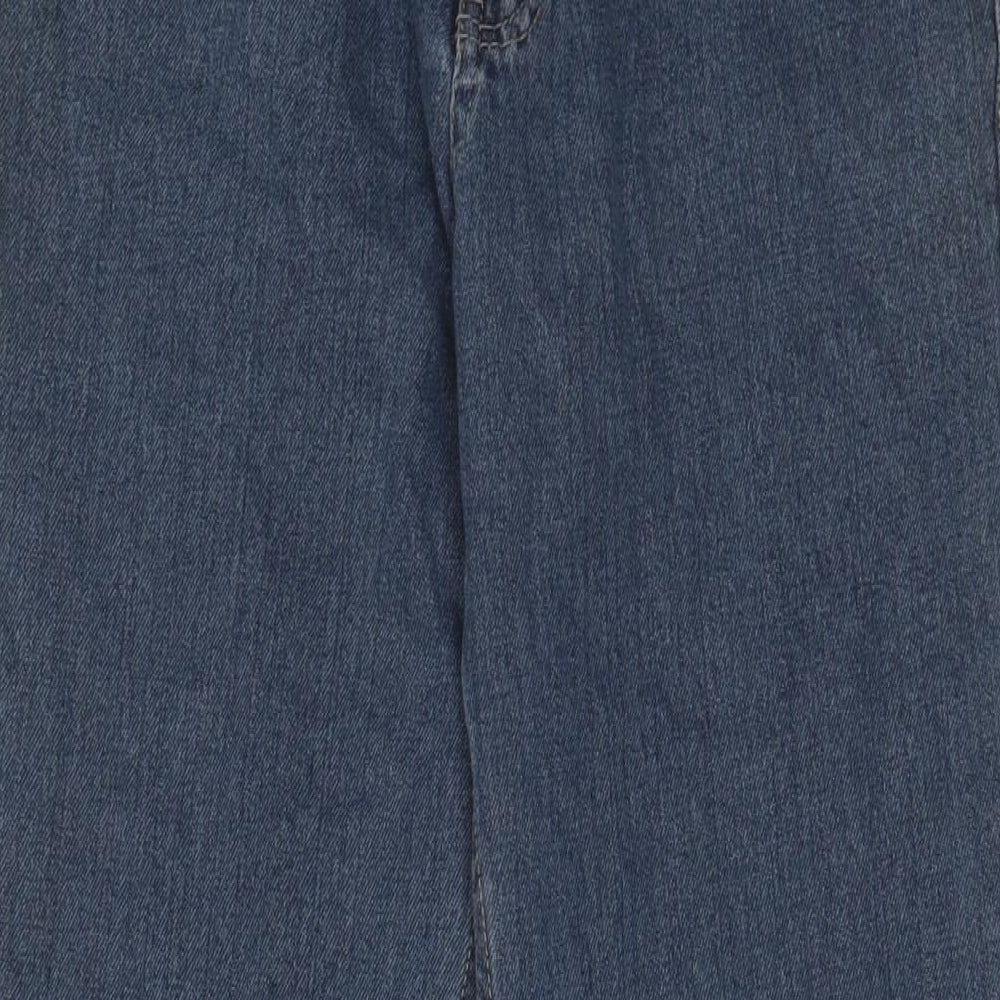 Cherokee Mens Blue Cotton Straight Jeans Size 30 in L32 in Regular Zip