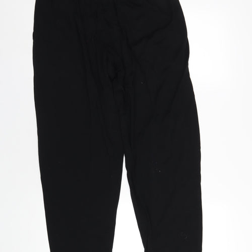 bonprix Womens Black Polyester Trousers Size 14 L30 in Regular