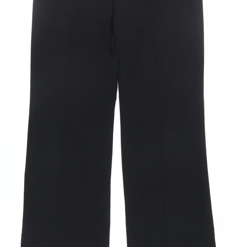 Principles Womens Black Polyester Dress Pants Trousers Size 10 L30 in Regular Zip