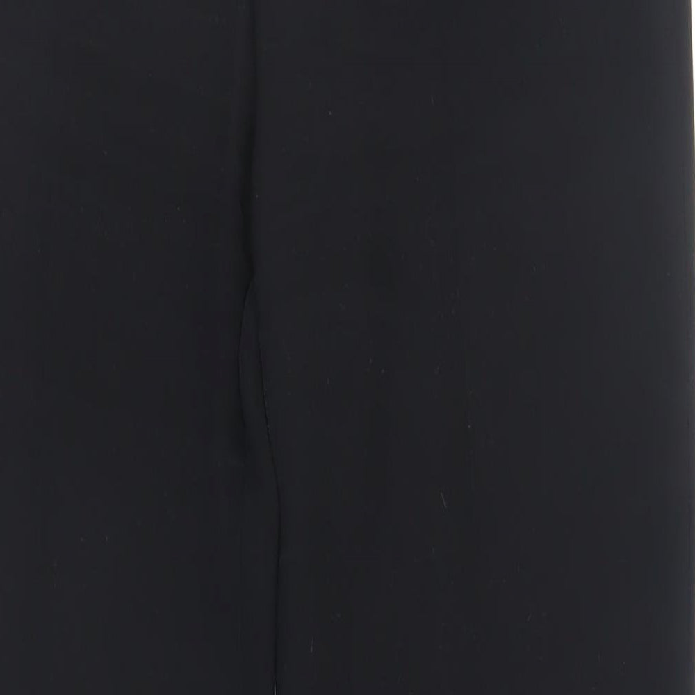 Principles Womens Black Polyester Dress Pants Trousers Size 10 L30 in Regular Zip