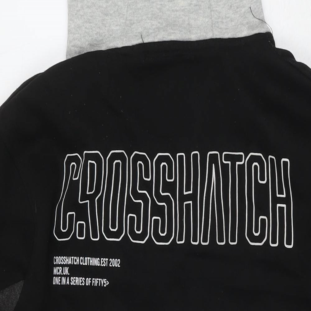 Crosshatch Womens Multicoloured Colourblock Cotton Pullover Sweatshirt Size XL Pullover - Logo