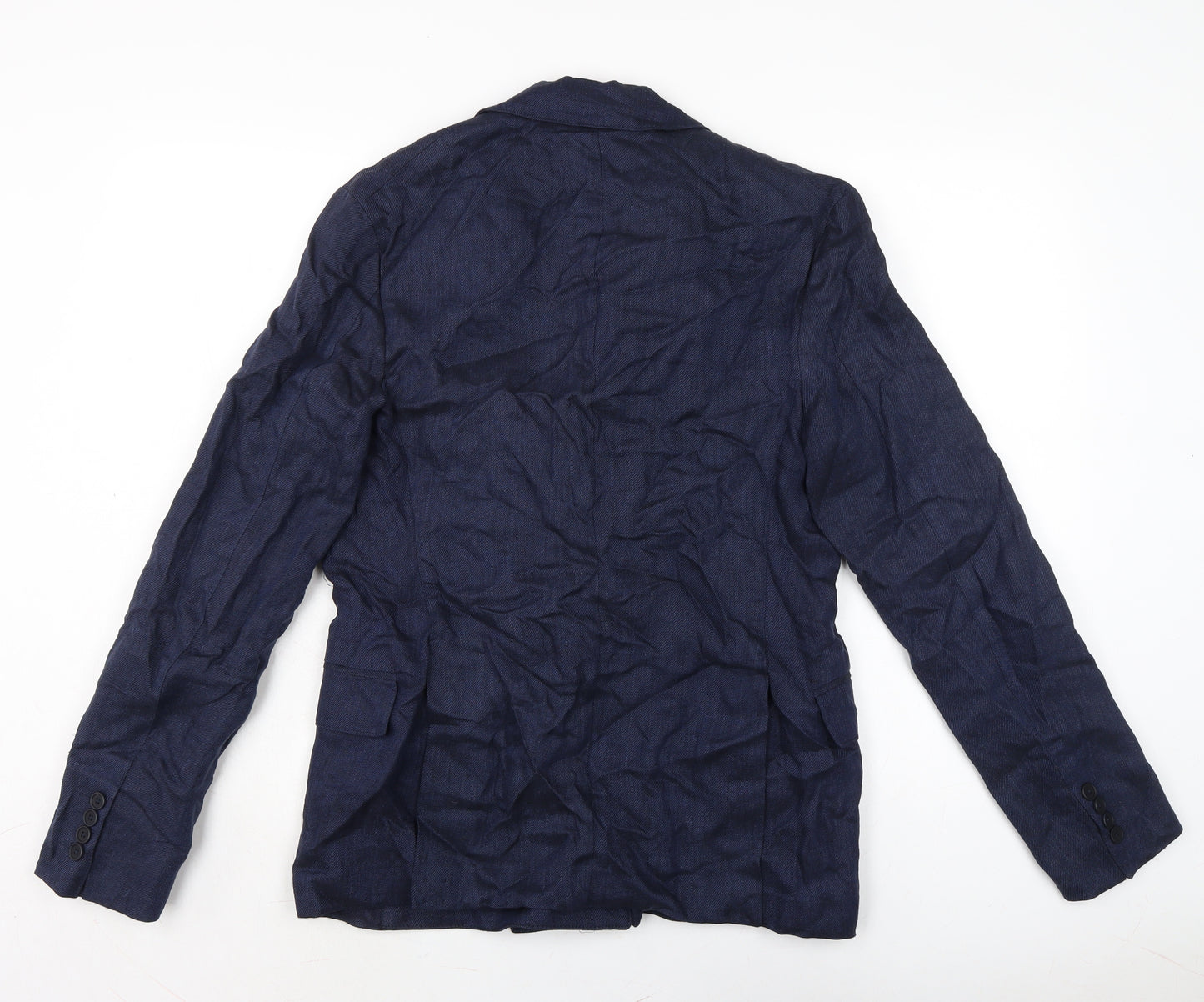 Zara Womens Blue Jacket Size S Button