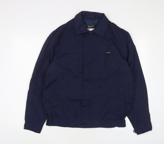 Champion Mens Blue Jacket Size M Zip