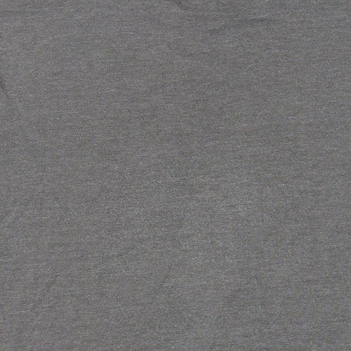 Fender Mens Grey Cotton T-Shirt Size L Crew Neck - Guitars