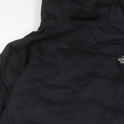 The North Face Mens Black Jacket Size L Zip