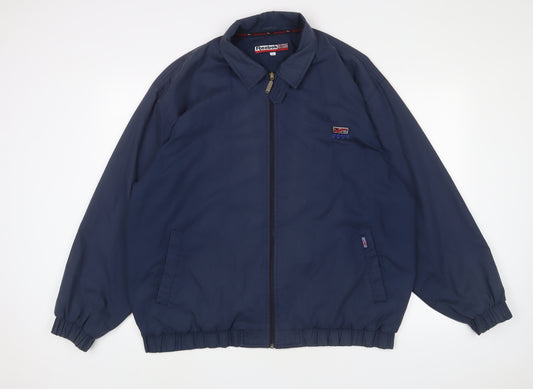 Reebok Mens Blue Jacket Size L Zip