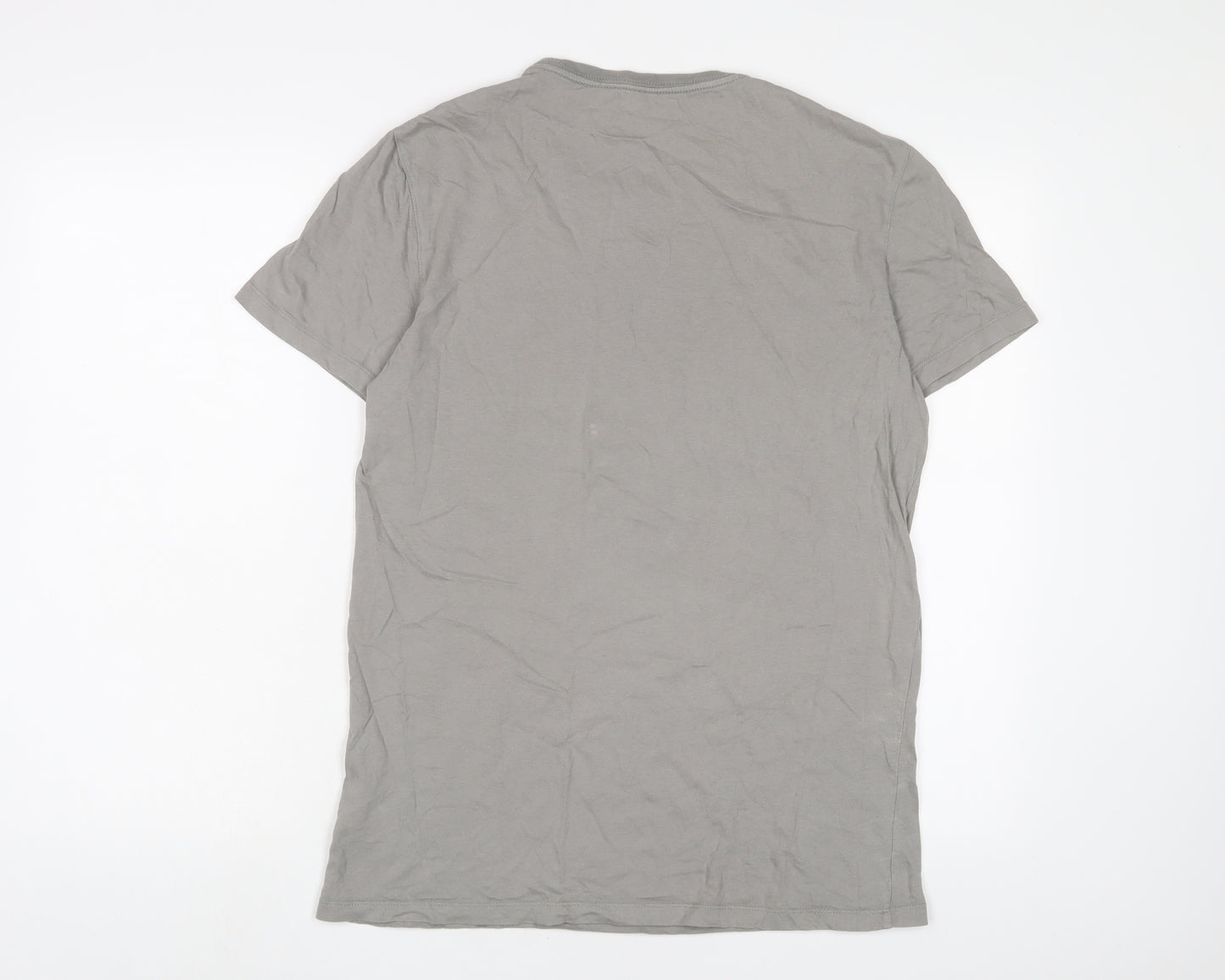 Gap Mens Grey Cotton T-Shirt Size M Crew Neck - New York City