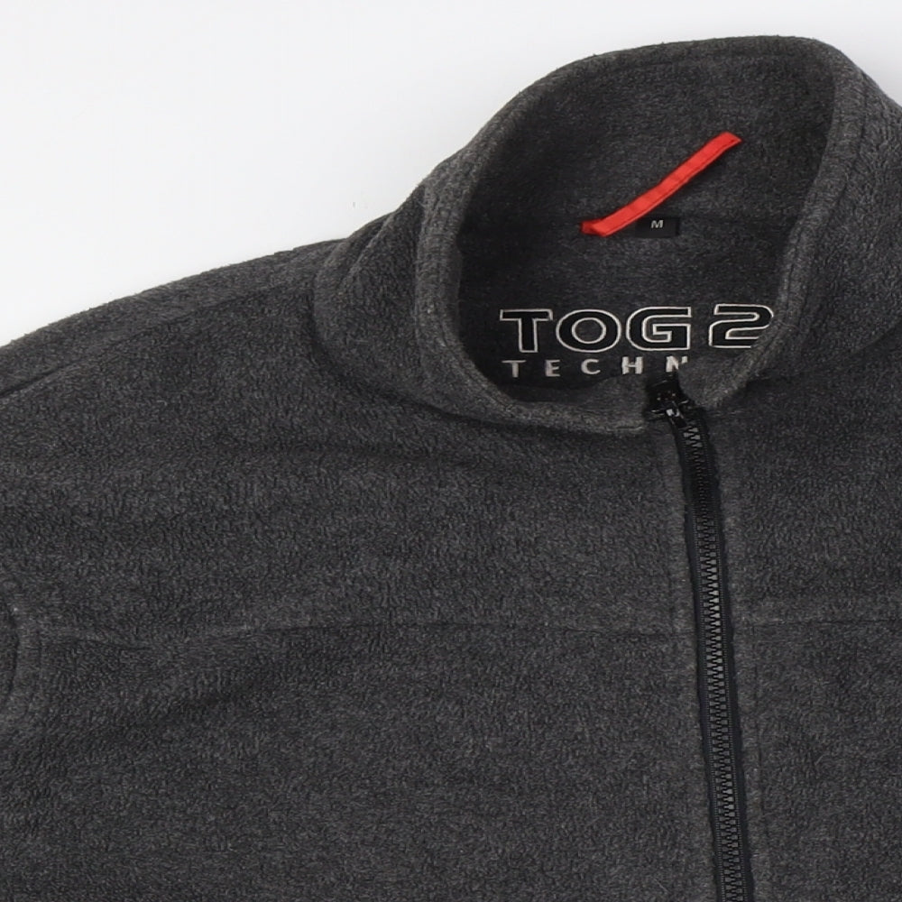 TOG24 Mens Grey Jacket Size M Zip - Interactive