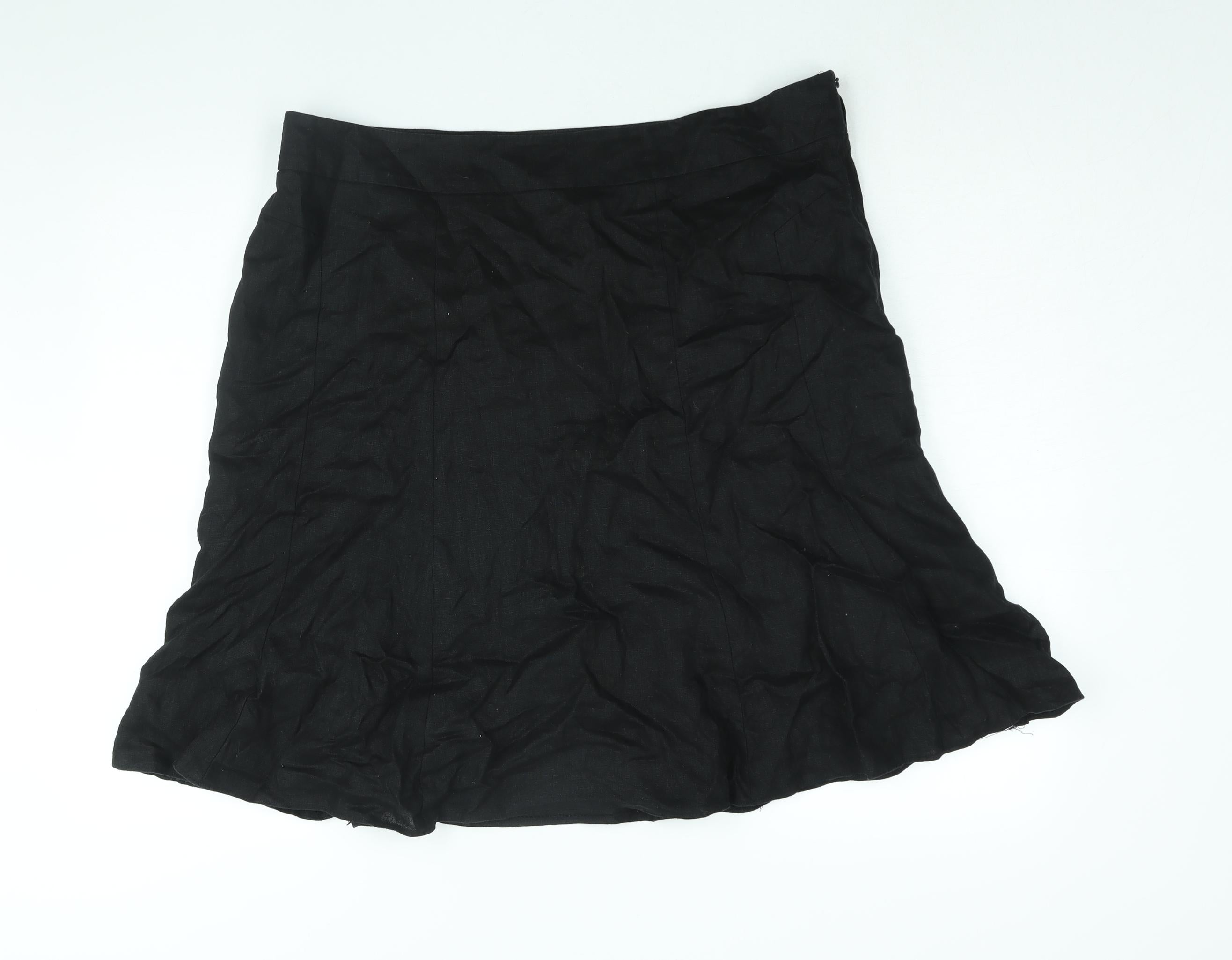 Debenhams black a line skirt best sale