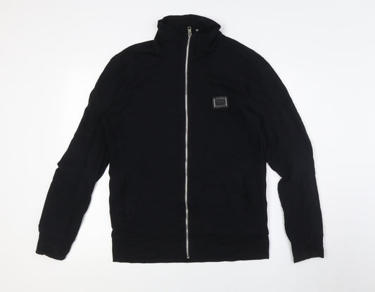 Antony Morato Mens Black Jacket Size L Zip