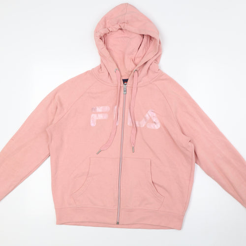 FILA Womens Pink Jacket Size S Zip