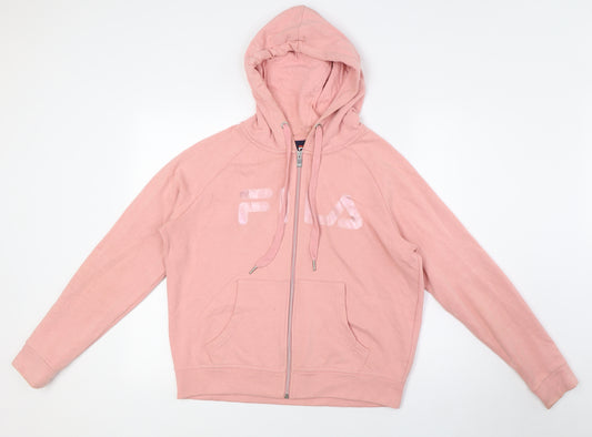 FILA Womens Pink Jacket Size S Zip