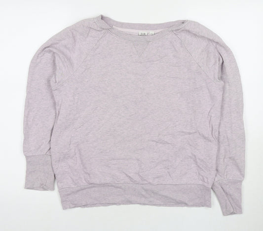 Gap Womens Purple Cotton Pullover Sweatshirt Size M Pullover