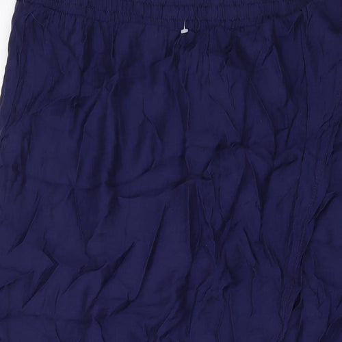 ESMARA Womens Blue Viscose A-Line Skirt Size 18