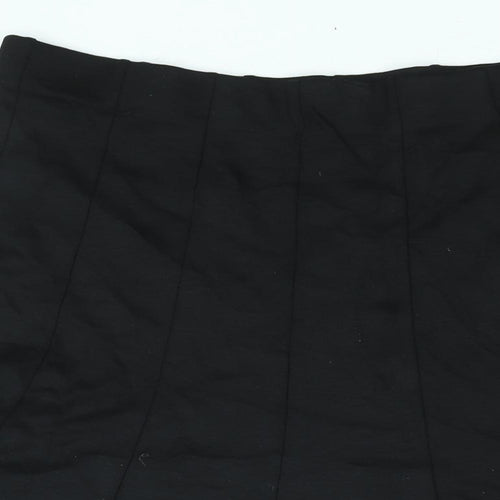 Marks and Spencer Womens Black Viscose Trumpet Skirt Size 14