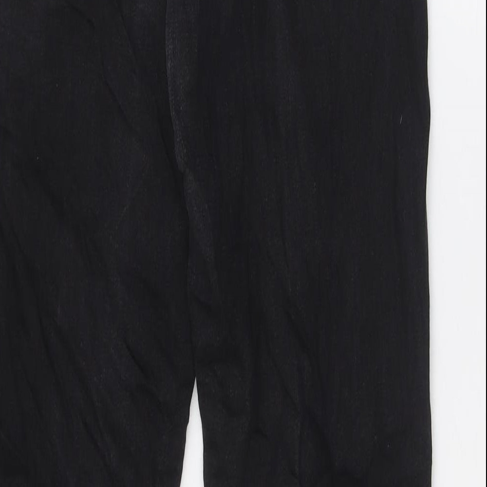 Autograph Womens Black Cotton Skinny Jeans Size 10 L30 in Regular Zip