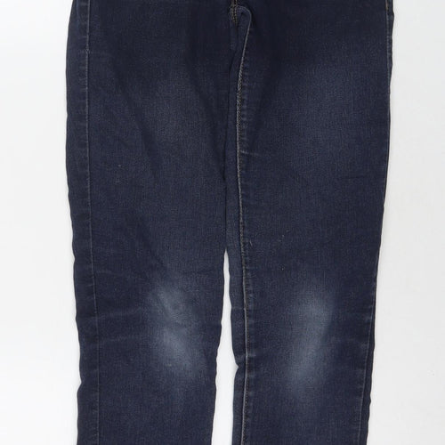 Blue Spice Womens Blue Cotton Skinny Jeans Size 26 in L30 in Regular Zip