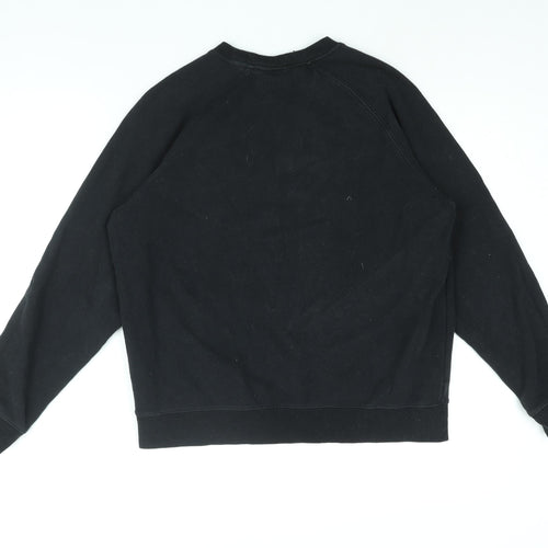 Joanie Womens Black Polyester Pullover Sweatshirt Size M Pullover - 1984 Eyes