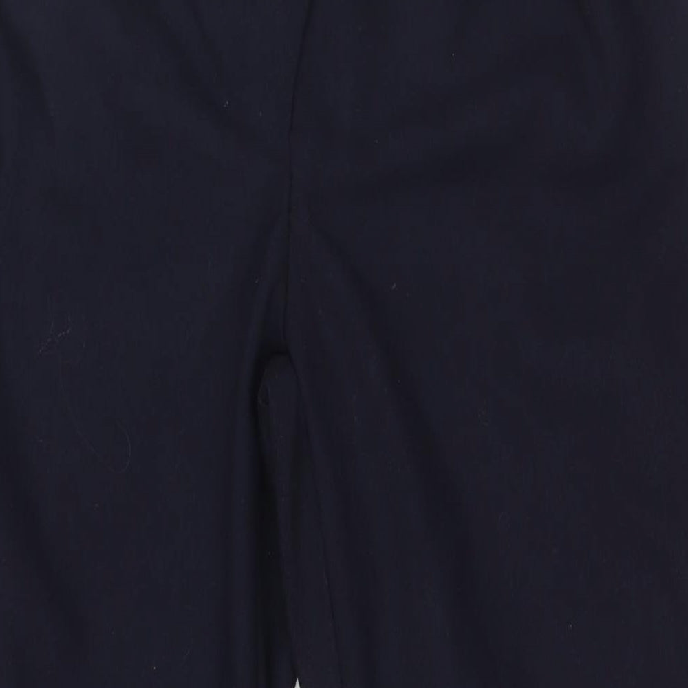 4th Reckless Womens Blue Polyester Sweatpants Trousers Size 12 L28 in Regular Zip