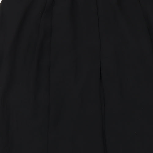 Hush Womens Black Polyester A-Line Skirt Size 14