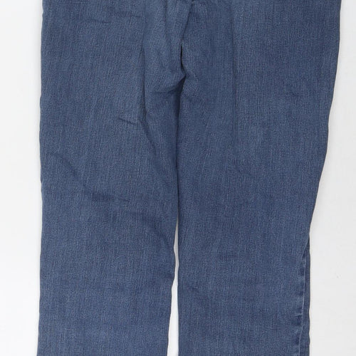 Country Casuals Womens Blue Cotton Skinny Jeans Size 10 L28 in Regular Zip