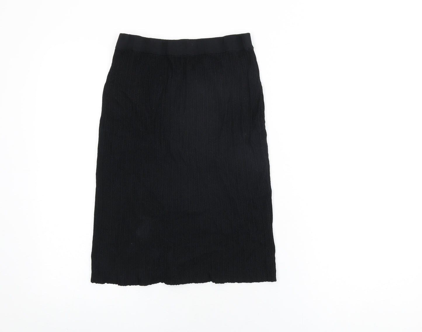 NEXT Womens Black Viscose Straight & Pencil Skirt Size 8