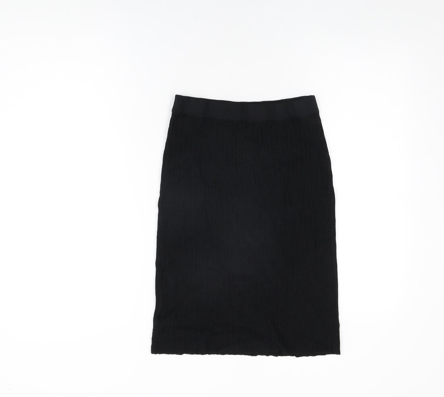 NEXT Womens Black Viscose Straight & Pencil Skirt Size 8