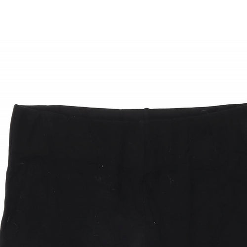 Jaeger Womens Black Viscose Swing Skirt Size 14